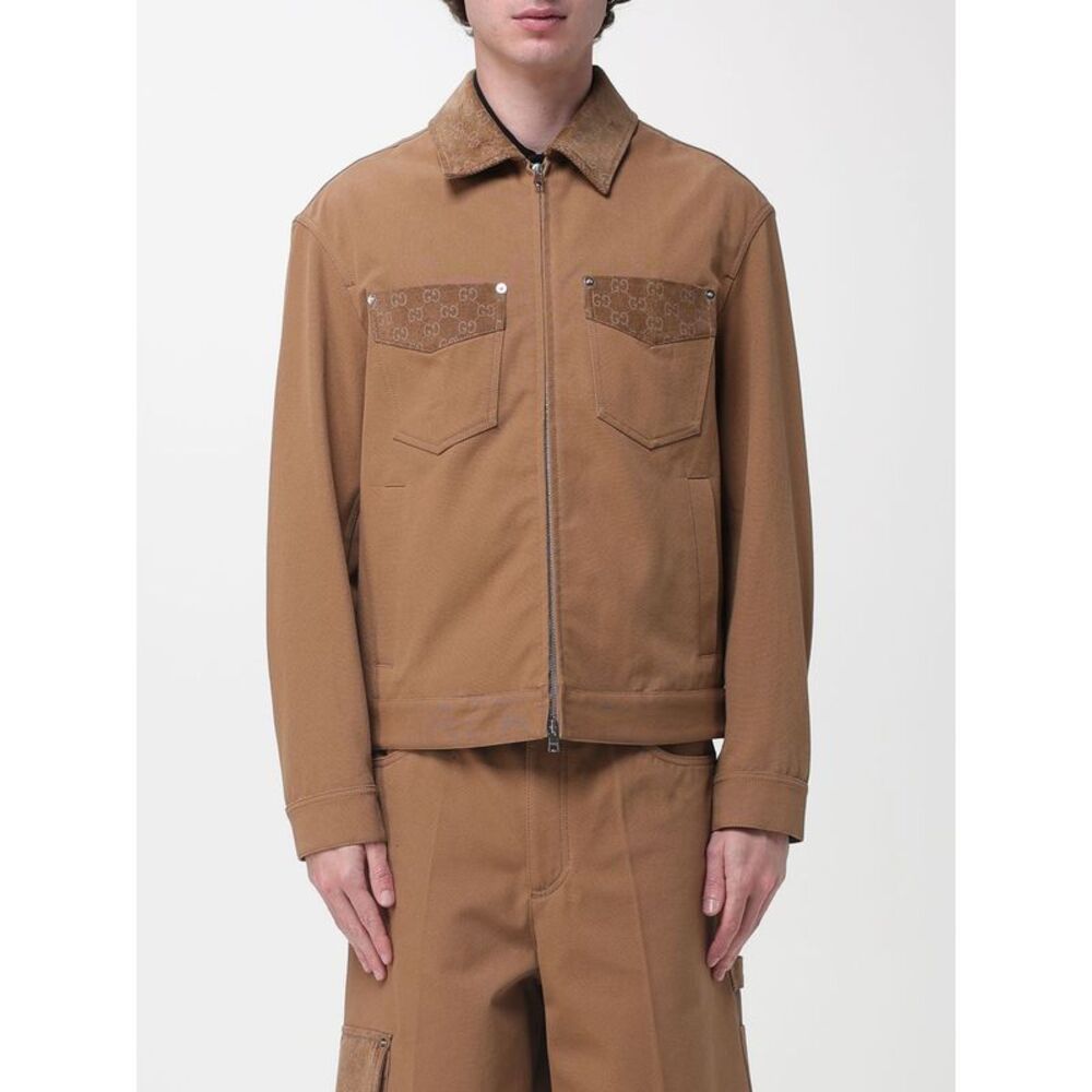 Gucci Jacket Men Camel